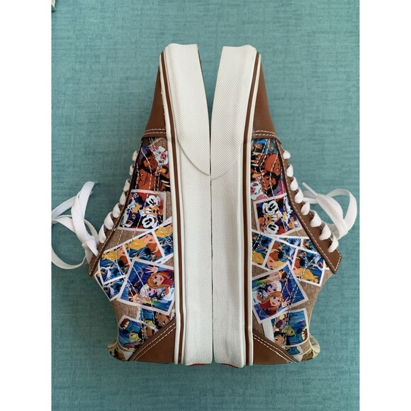 Vans x Disney 100th Scrapbook Old Skool Skate Sneakers Shoes Mens 6.5 Women’s 8 - Picture 4 of 13